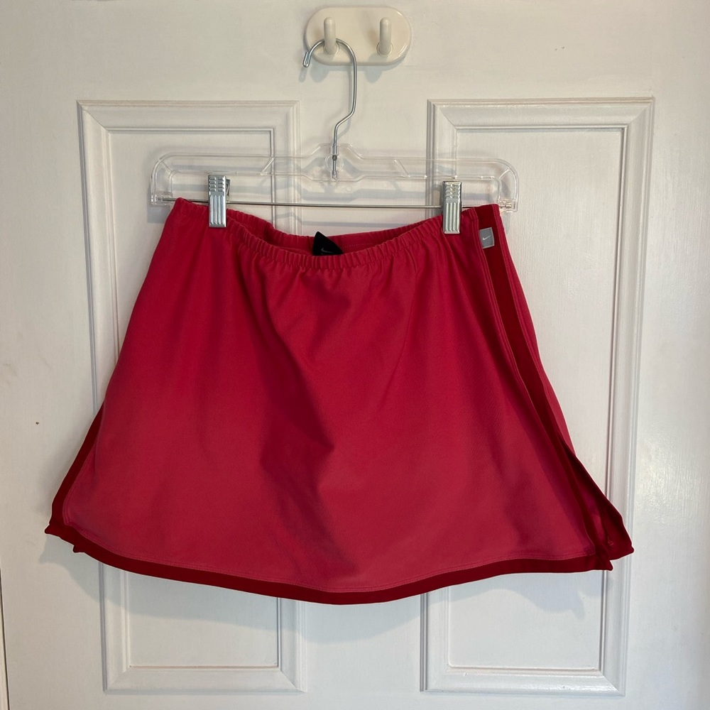 Nike pink tennis skirt